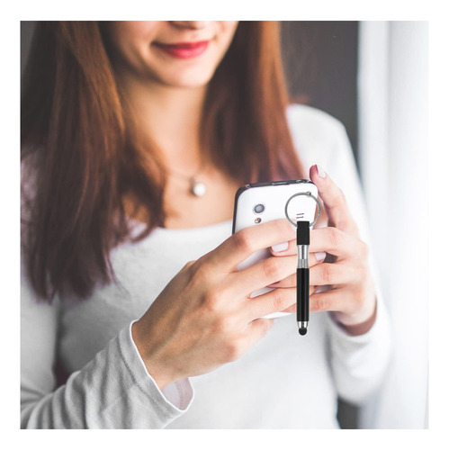 Mikikit Stylus Pluma Con Llavero, Plumas De Lápiz Ópticas De