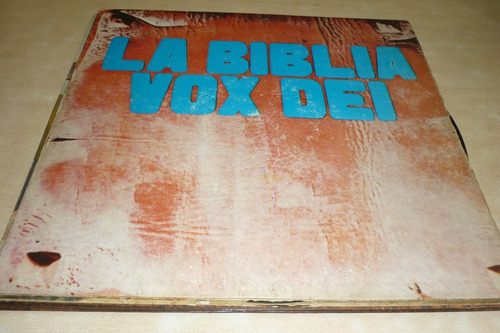 La Biblia (según Vox Dei) Vinilo Excelente Blue Lab Ggjjzz