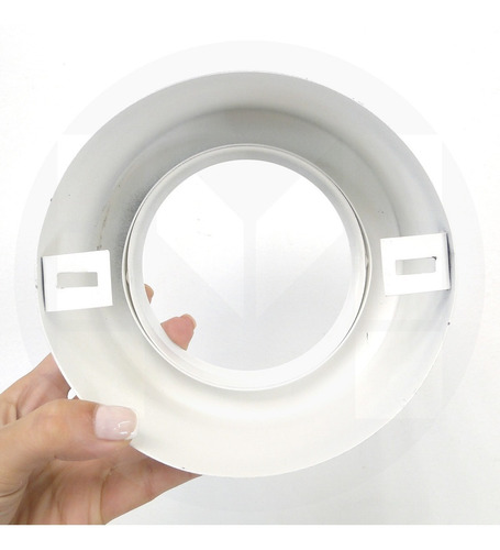 Imagen 5 de 10 de Spot Aplicar Monovolumen Alto Gu10 + Zocalo + Led Ar111