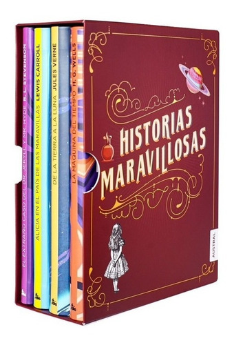 Estuche Historias Maravillosas - Pack 4 Libros / Diverti