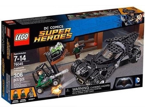 Todobloques Lego 76045 Dc Super Hero Intercepción Kriptonita