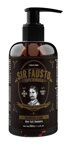 Sir Fausto Shampoo Masculino X 250 Ml Anti Caida