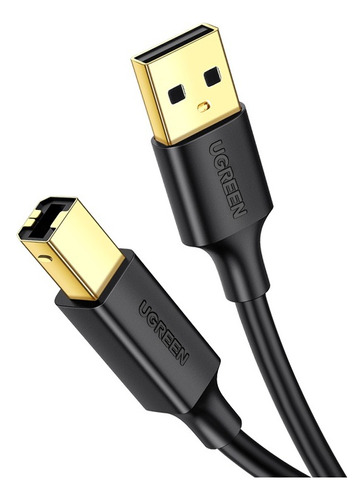 Cable Para Impresora Usb A Usb Tipo B 1.5m Blindado Ugreen 