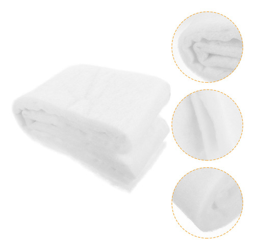 Almohadilla Para Pecera Con Filtro De Fibra Blanca Aquarium