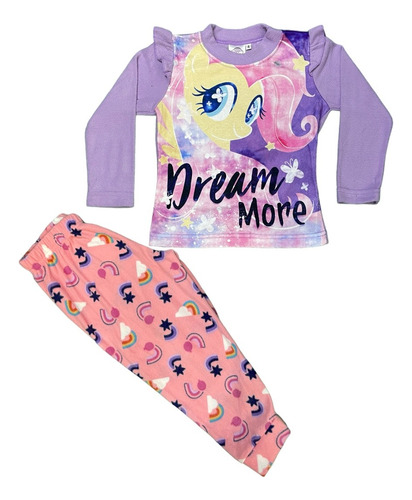 Pijama Polar De Niña My Little Pony Diferentes Modelos