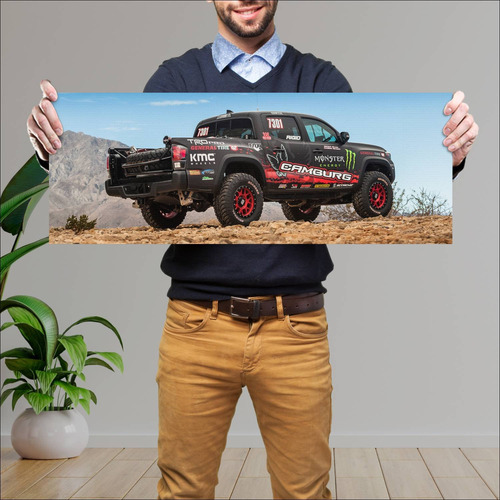 Cuadro 30x80cm Auto 2016 Toyota Tacoma Trd Pro R 127