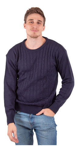 Sweater Hombre Casual Cuello Redondo Invierno Nuevos Modelos