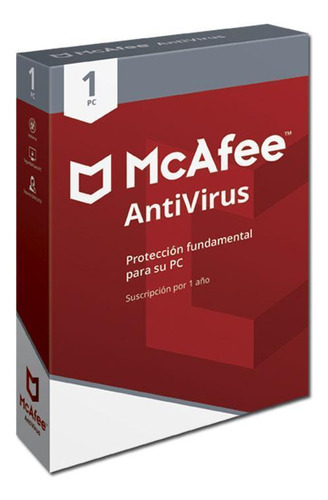 Antivirus Mcafee Protección Para 1 Pc / Mab00lnr1raa