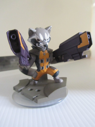 Disney Infinity Ps3 Ps4 Xbox 360 Wii Rocket Racoon Guardian 