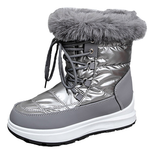 Botas De Nieve Impermeables De Invierno Para Mujer