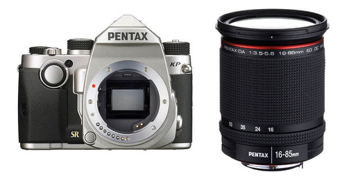 Pentax Kp Dslr Camara Con 16-85mm Lens Kit (silver)