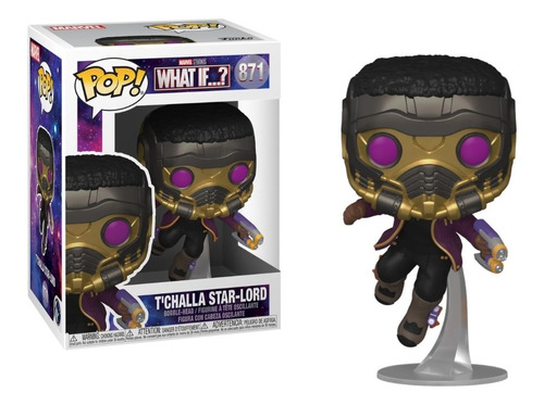 Funko Pop! Marvel What If? T'challa Star-lord 871 Original 