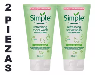 Limpiador Facial Simple En Gel 150 Ml,2