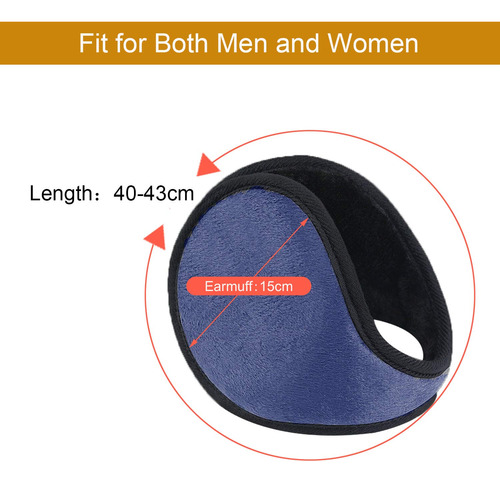 Orejeras De Forro Polar Unisex, Plegables, Para Invierno,