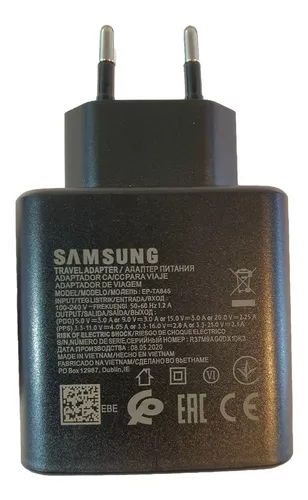 Cargador Samsung Original EP-TA845 Ultra Rápido 45w para