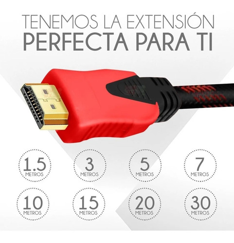 Imagen 3 de 9 de Cable Hdmi