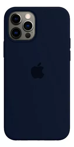 Carcasa Silicona Soft Compatible con iPhone 13 Mini Azul Marino