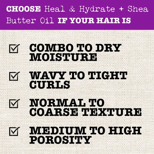 Maui Moisture Heal & Hydrate + Shea Butter - ChampĂș Para R.