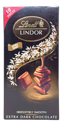 Chocolate Lindt Smooth Extra Dark X100g