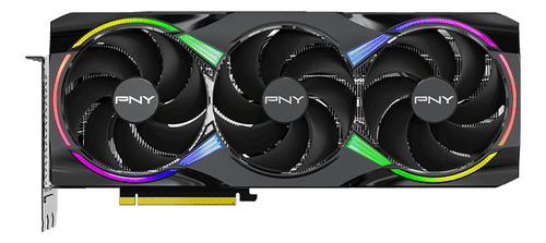 Placa De Video Pny Nviadoa Rtx 5080 16gb Ddr7 Stealth Mode Triple Fan Graphic Card
