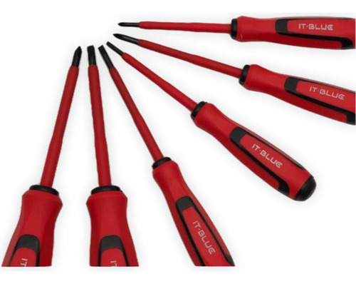 Kit Chave Fenda - Philips P/ Eletr. (6 Un.) Nr10 Bom-3110