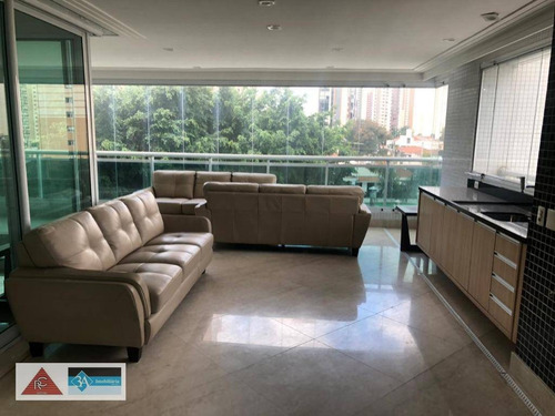 Imagem 4 de 25 de Apartamento Com 4 Dormitórios À Venda, 326 M² Por R$ 4.300.000,00 - Jardim Anália Franco - São Paulo/sp - Ap6283