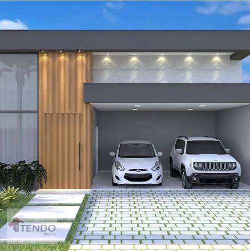 Casa Com 3 Dormitórios À Venda, 190 M² Por R$ 1.270.000,00 - Condomínio Maria José - Indaiatuba/sp - Ca0591