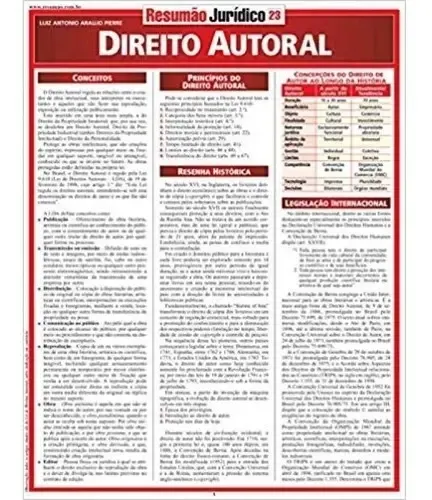 Resum o Jur dico Direito Autoral MercadoLivre resum-o-jur-dico-direito-autoral-mercadolivre