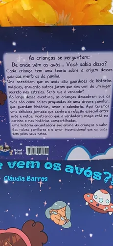 Livro De Onde Vem Os Avós?