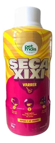 Kit C/ 2 Pó Seca Xixi Vômito Varrer Cães Gatos Petmais 1kg