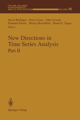 Libro New Directions In Time Series Analysis: Part Ii - B...