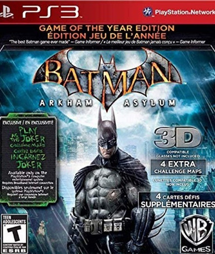 Batman Arkam Ps3 Fisico