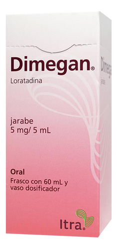 Dimegan Jarabe, 1 Frasco 60 Ml + Vaso Dosificador