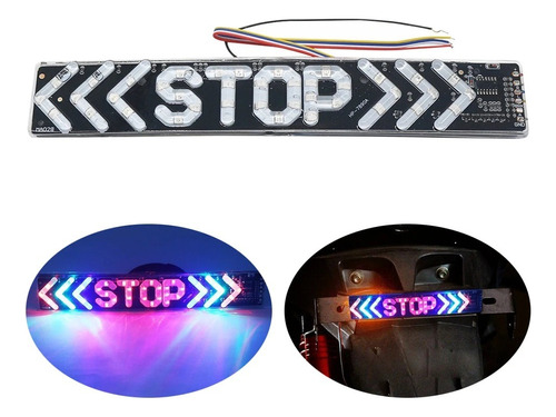 Luz Led Stop Para Porta Placas De Motocicleta