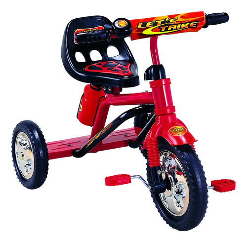 Triciclo Let´s Trike Mytoy 5302 Color Rojo