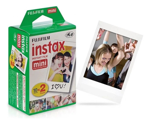  Fujifilm Instax Mini X 20 Color Smoky White