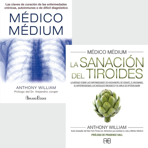 Pack William Anthony - Médico Médium + Sanación Tiroides