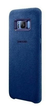 Carcasa Alcantara Cover Azul Galaxy S8+ Ef-xg955alegww