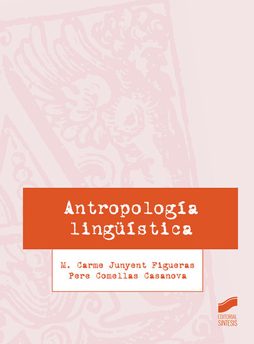 Antropologia Linguistica - Junyent Figueras, M. Carme