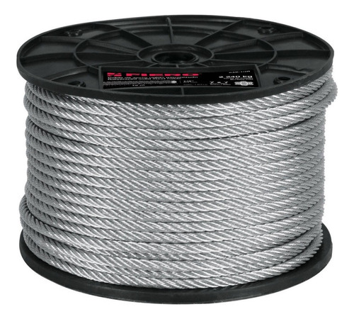 Rollo Cable Acero 3/16 (4,7 Mm) 75 Mt - Ferremundo