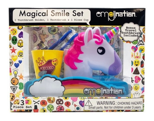 Imagen 1 de 1 de Set Dental De Unicornio