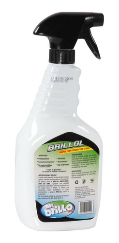 Abrillantador Llantas 1 Litro Mr. Brillo