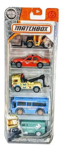 Matchbox Servicio Urbano 5-pack 2017