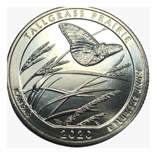 Quarter Dollar Kansas 2020