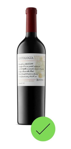 Vino Rutini Antologia Xxxviii (38) 750cc 750ml X 1 Unid.