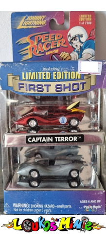 Johnny Lightning First Shot Captain Terror Speed Racer 