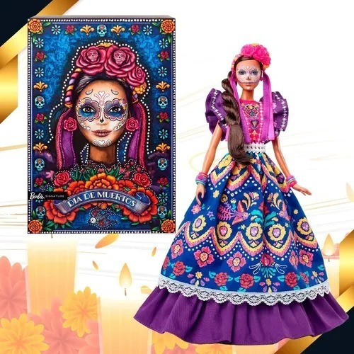 Barbie Signature Dia De Muertos Muñeca Coleccionable Mattel