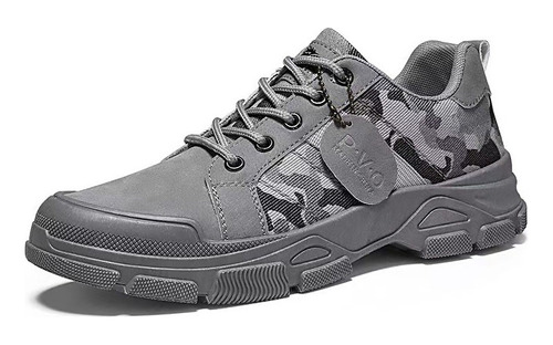 Zapatos Casuales De Senderismo De Camuflaje Para Hombres