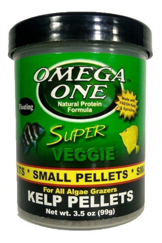 Alimento Peces Herbivoros Super Veggie Kelp Pellets 94 Gr