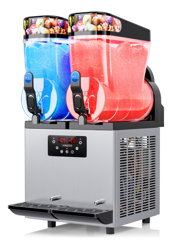 Leacco Maquina Comercial Del Granizado, 30l Congelado Bebida
